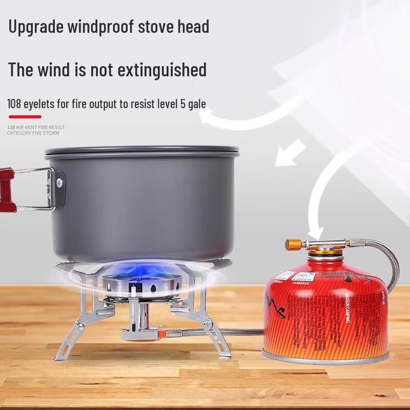 Portable Outdoor Camping Stove Cookware Set