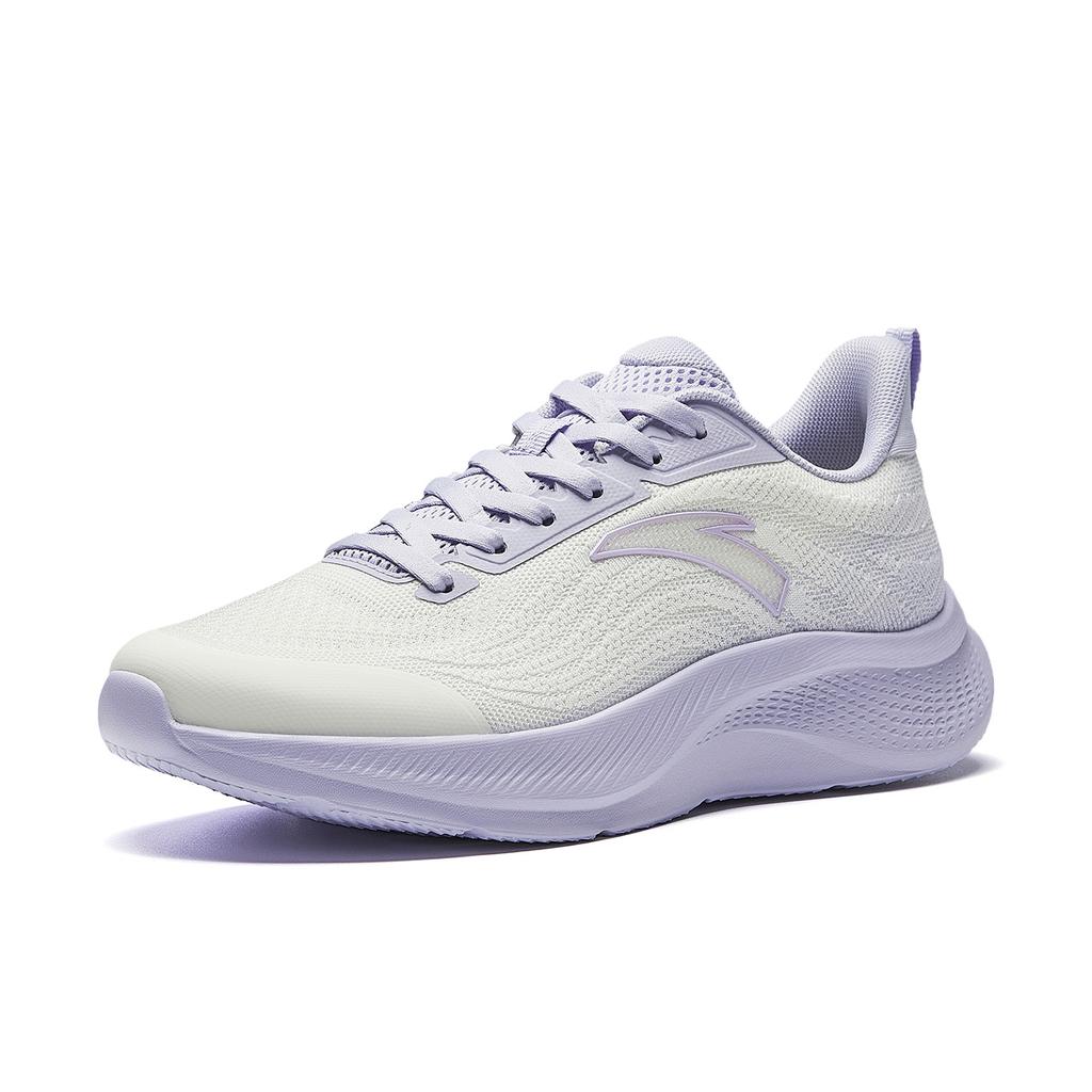 Anta Mambo 2 Versatile Running Shoes Women Sneakers Ivory-White Light-Mist-Purple 922615503-3