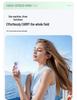 T76 Turbo Handheld Fan: USB Rechargeable, 199 Speeds, Portable Cooling with Ice Pack