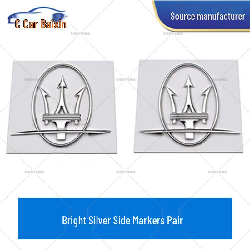 Maserati Ghibli Q4GTS Rear Tail Logo Modification Kit