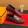 New Men Extravagant DesignHandmade Comfortable High-quality Leather Shoes Non Slip Men Advanced Leisure Driving Loafers