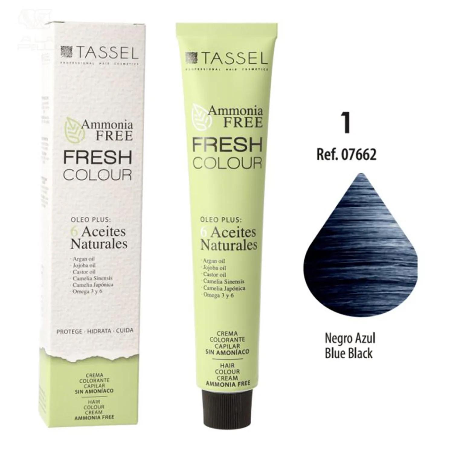 Eurostil Fresh Color Crema Colorante Sin Amoniaco Negro Negro 1 ун.