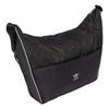 New Adidas Originals Recycled Polyester Shoulder Bag Regular Unisex Black & Dark Silver Gray IW8622