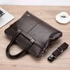 Men's New Business Laptop Bag Fashion Men's One-shoulder Messenger Briefcase Large-capacity Retro Shoulder Bag
