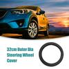 ACROPIX Car Steering Wheel Cover Rubber Anti-Slip Comfortable Universal 32cm