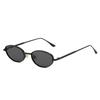 Vintage Oval Metal Women Sunglasses Shades UV400 Fashion Gradient Shades UV400 Men Punk Sun Glasses