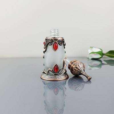 Sticlă Refillabilă pentru Uleiuri Esențiale Recipient Retro Antichizat Sticlă Stil Arab Dispersor Gol Difuzor Decorațiune Nuntă