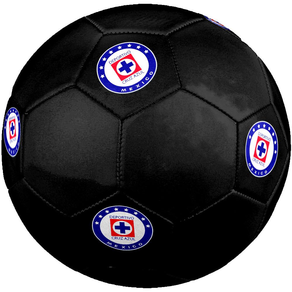 Cruz Azul Size 5 Soccer Ball, Machine-Stitched PVC, Durable & High Bounce, All Ages Fit, Fan Merchandise, Matches & Outdoor Use.