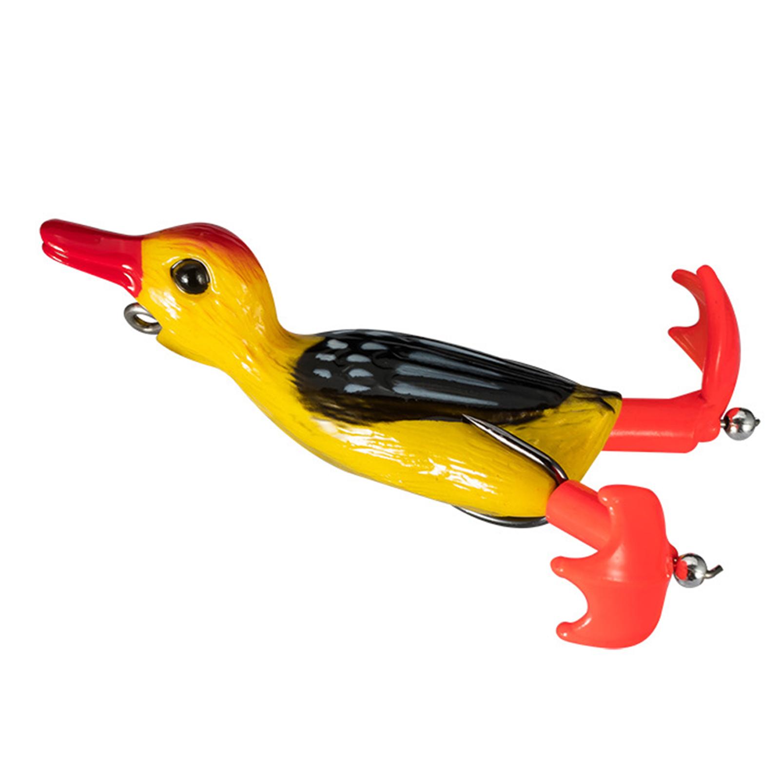 

Duck Artificial Baits Fishing Lures Propeller 3D Fishing Baits Duck Topwater Swimming Lures Double Hooks Duck Baits