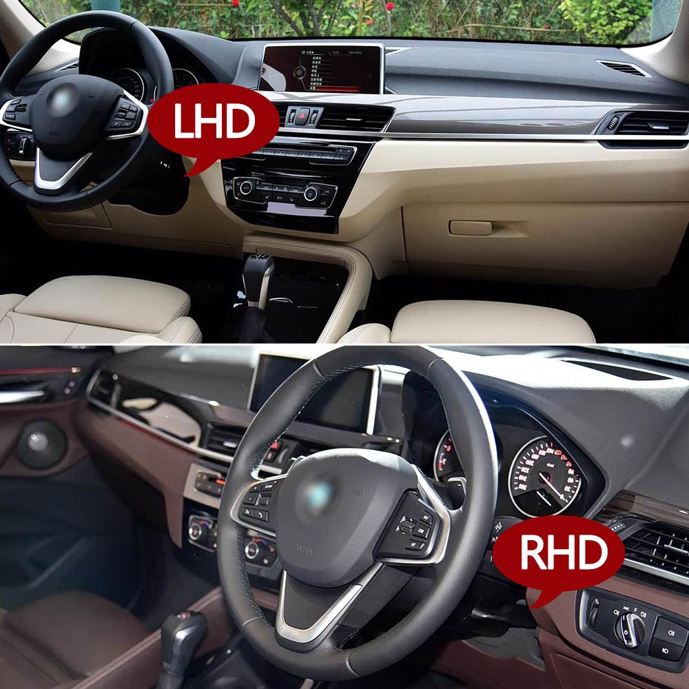 LHD RHD Car Front Dashboard Steering Wheel Lower Column Cover Sponge Backplate Replacement For BMW X1 X2 F48 F49 F39 2016-2022