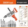 High-Power Electric Mixer for Paint, Putty, Powder, Cement, and Mortar