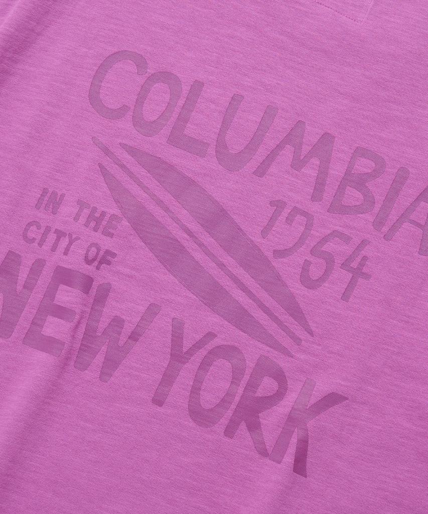 COLUMBIA UNIVERSITY Surf Ny Slub S/S T-Shirts_Vintage Purple