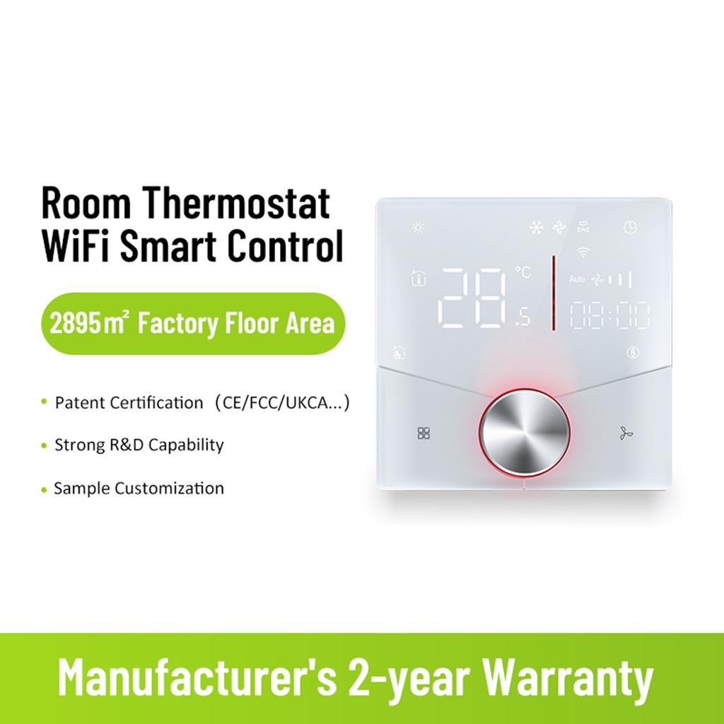 2 Pipe Conditioning Control Panel Digital Display Central HVAC Controller 5+2 6 Periods Programmable