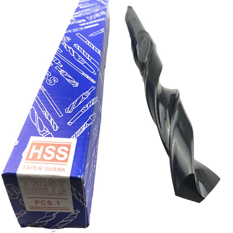 HSS Nitridation  Morse taper shank Fried Dough Twists drill bit 10~43mm, cast iron, steel metal drilling machine tool drill bit