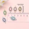 4/8/13pcs Alloy Enamel Virgin Mary Pendant Chain Virgin Mary Pendant Cross Connection Bracelet Pendant, Used for DIY Necklace Jewelry Making