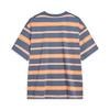 Li Ning X Og Slick Collaboration Skateboard Series Striped Sweat-Absorbing Loose Round Neck Short Sleeve T-Shirt Unisex Tops AHST479-5