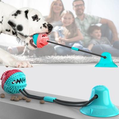 Giocattoli da Masticare per Cani per Masticatori Aggressivi Interattivo Tira e Molla Ventosa