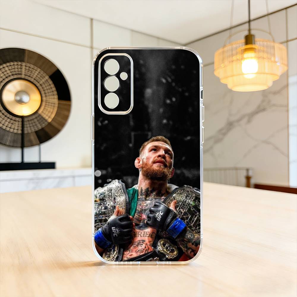 Conor McGregor The Notorious Phone Case For SamsungA10,12,20,21S,30,31,40,50,51,52,70,71 Transparent Cover