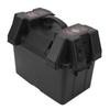 Trolling Motor Smart Battery Box Rainproof 2 USB Port ABS Marine Battery Power Center Resistant for RV Van SUV ATV Camping Truck