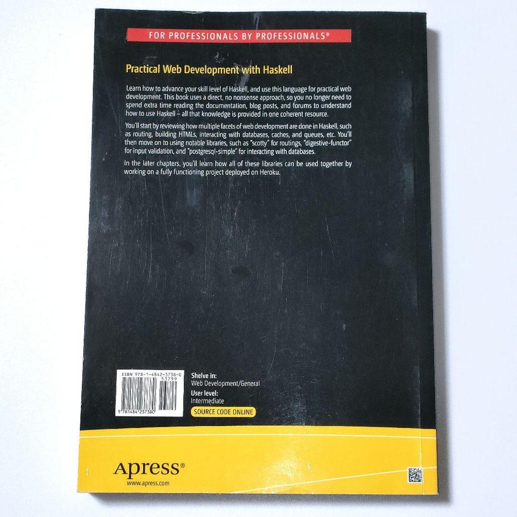 [USED] "Practical Web Development with Haskell