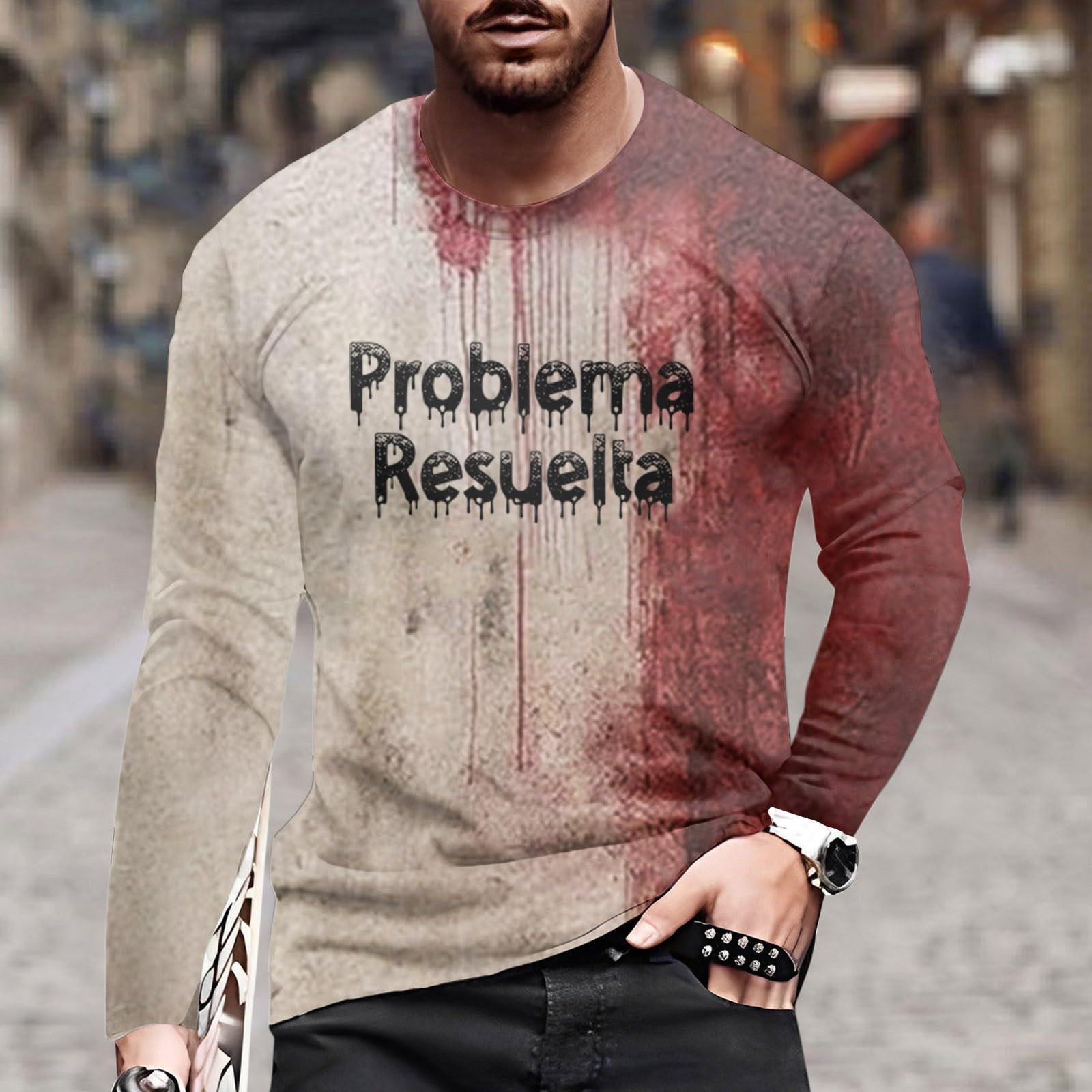 

женская футболка с круглым вырезом, длинным рукавом и 3D-принтом 5XL