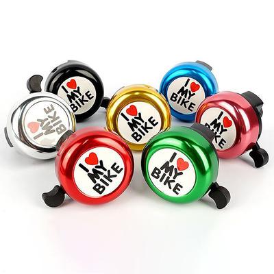 8 Colors Cute Bicycle Bell Handlebar Bell Loud Sound Bike Bells Alarm Warning Bells Ring Bicycle Mini Horn Cycling Accessories
