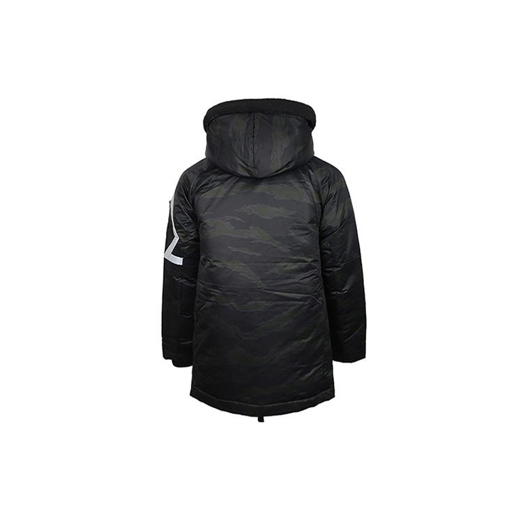 Air Jordan Sports Hooded Down Coat 'Black' Men's AA1952-011