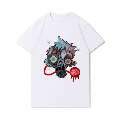 Anime Pánske tričká Retro Funny Meme Trend Y2k Grafické tričko Mäkké Unisex 100 % bavlna Tričko Pánske topy