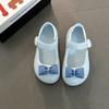 Fashion High-end Sense One-word Buckle Single Shoes Girls Mary Jane Cool Slippers Summer Wear EVA Non-slip Bag Head Sandals