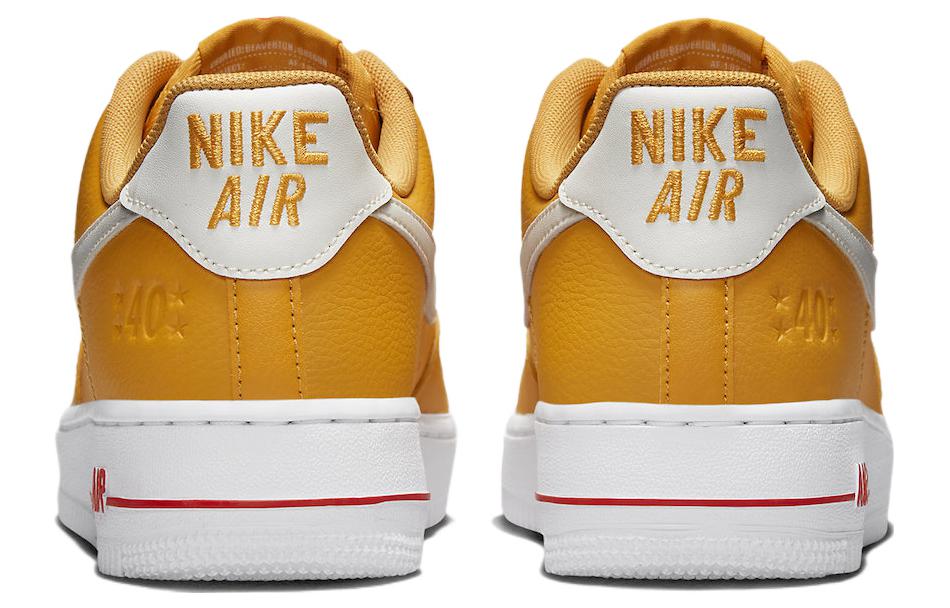 Nike Air Force 1 Low '07 Se 40th Anniversary Yellow Ochre Mini Swoosh Women's DQ7582-700