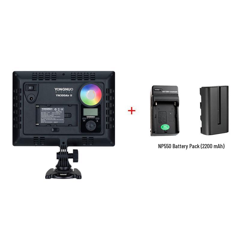 Yongnuo YN300Air II: Thin & Portable RGB LED Photography Light with Adjustable Color Temperature