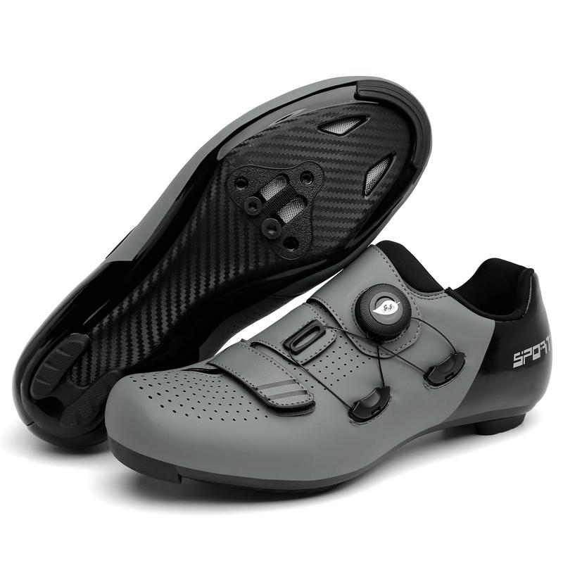 Cycling Sneaker Mtb with Cleats Men Carbon Sports Speed Bike Shoes Women Mountain Racing Flat SPD Road Cycling Footwear