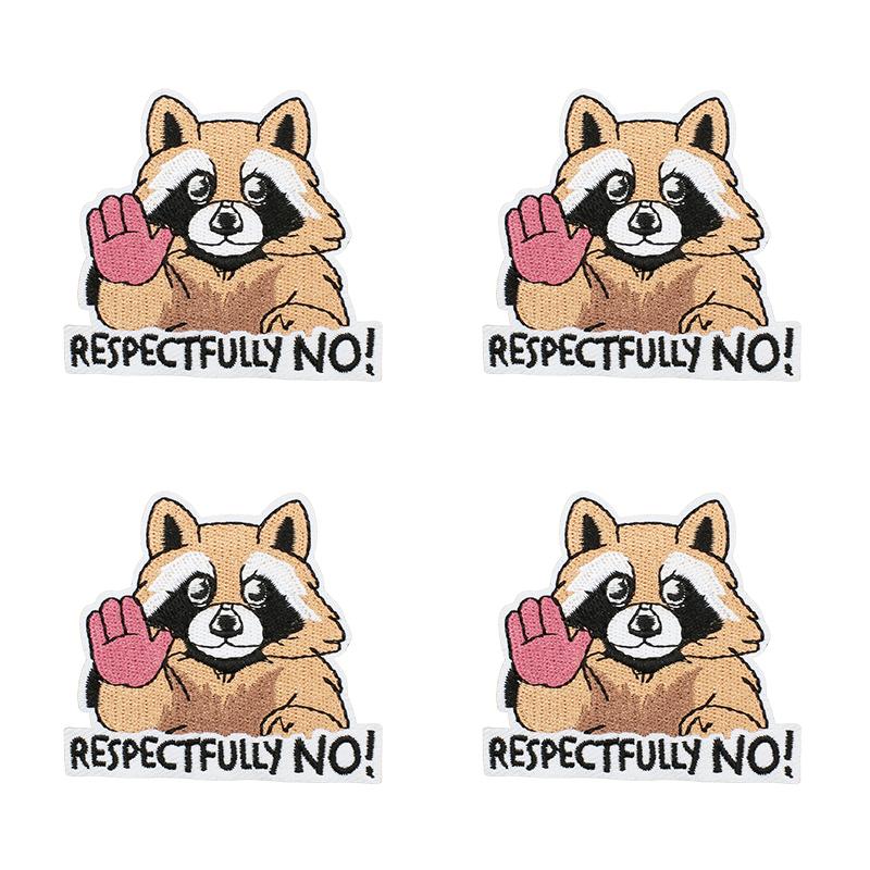 10pcs /Lots Cartoon Animals Embroidered Patches Cute Frog Duck Patch Iron On Patches For Clothing Thermoadhesive Patches Badges