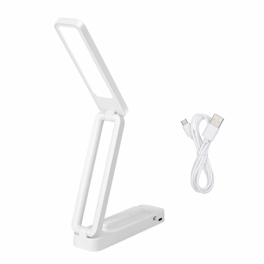 Foldable LED Table Lamp USB Powered Reading Lamp Portable Table Light  Home