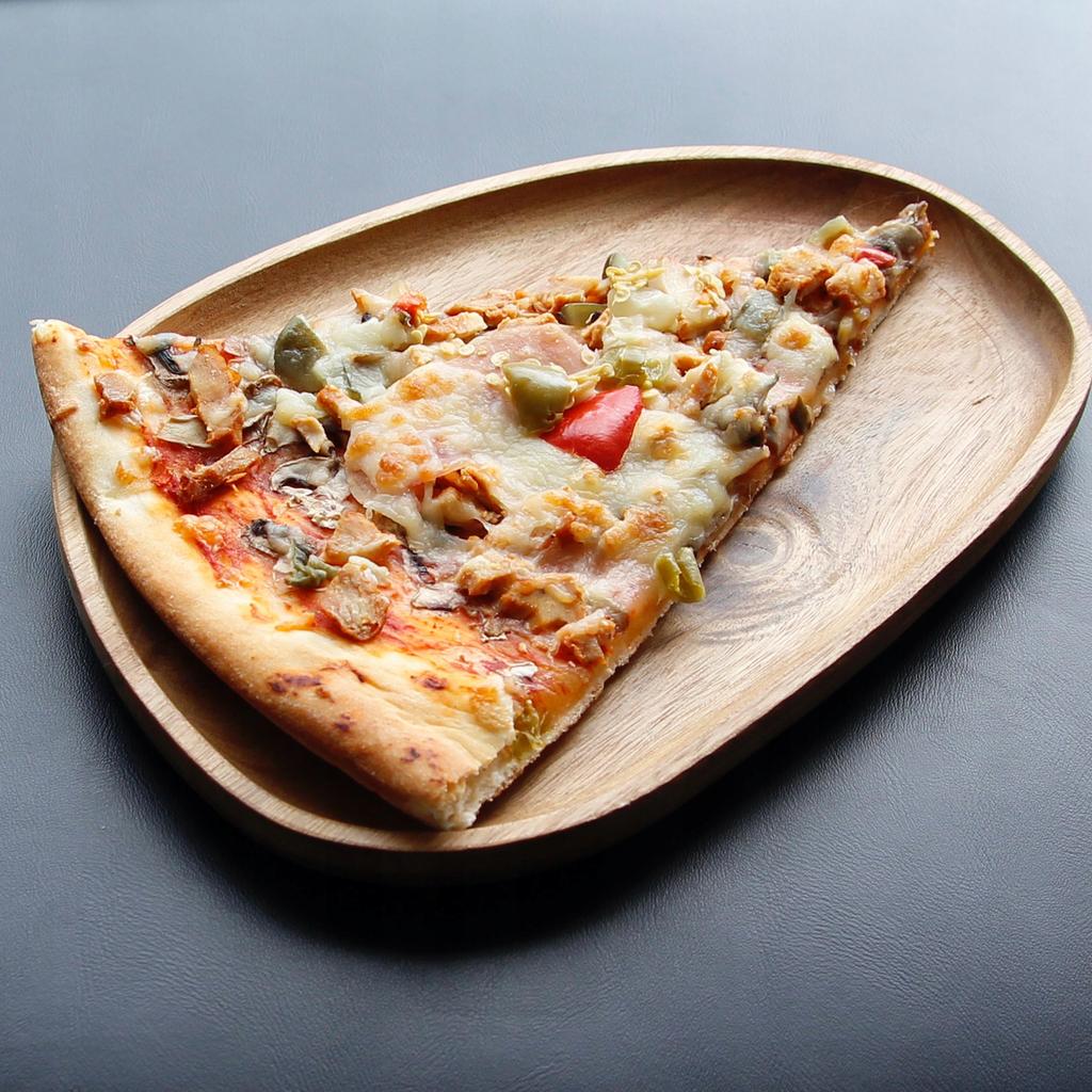 ACACIA WOODEN PLATE SERVING BOARD