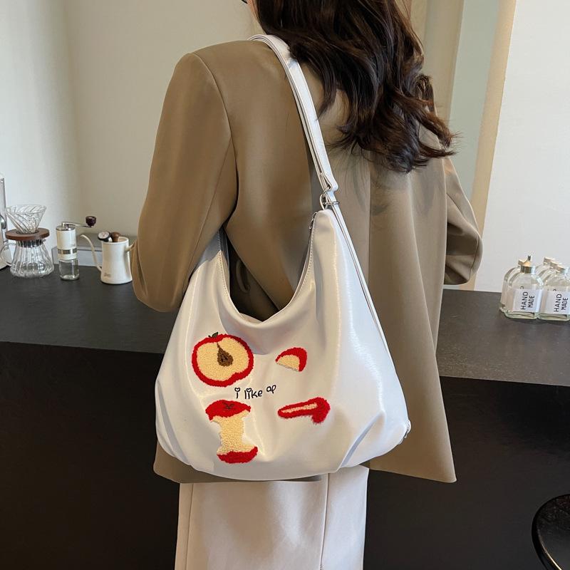 

Повседневный женский рюкзак большой вместимости 2024 новый универсальный рюкзак в стиле колледжа сумка через плечо сумка-тоут бежевый