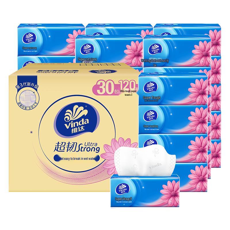 Vinda Ultra-Strong Facial Tissues