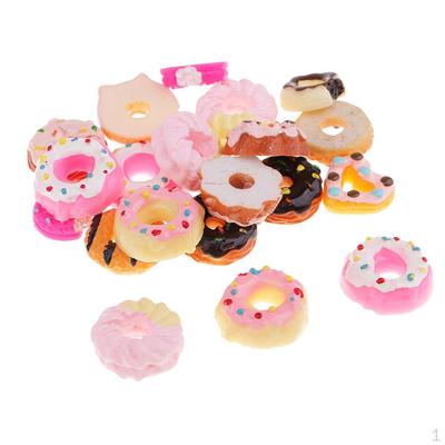 20st gekleurde hars plaksteen charmes scrapbooking versiering ambacht