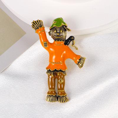 Western Scarecrow Accessory Brooch