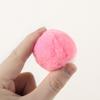 12 Pieces for Cat Ball Toys 1.8" 1.2" Small Plush Balls Colorful Kitten Chasing Balls Increasing Exercise for Indoor Cat