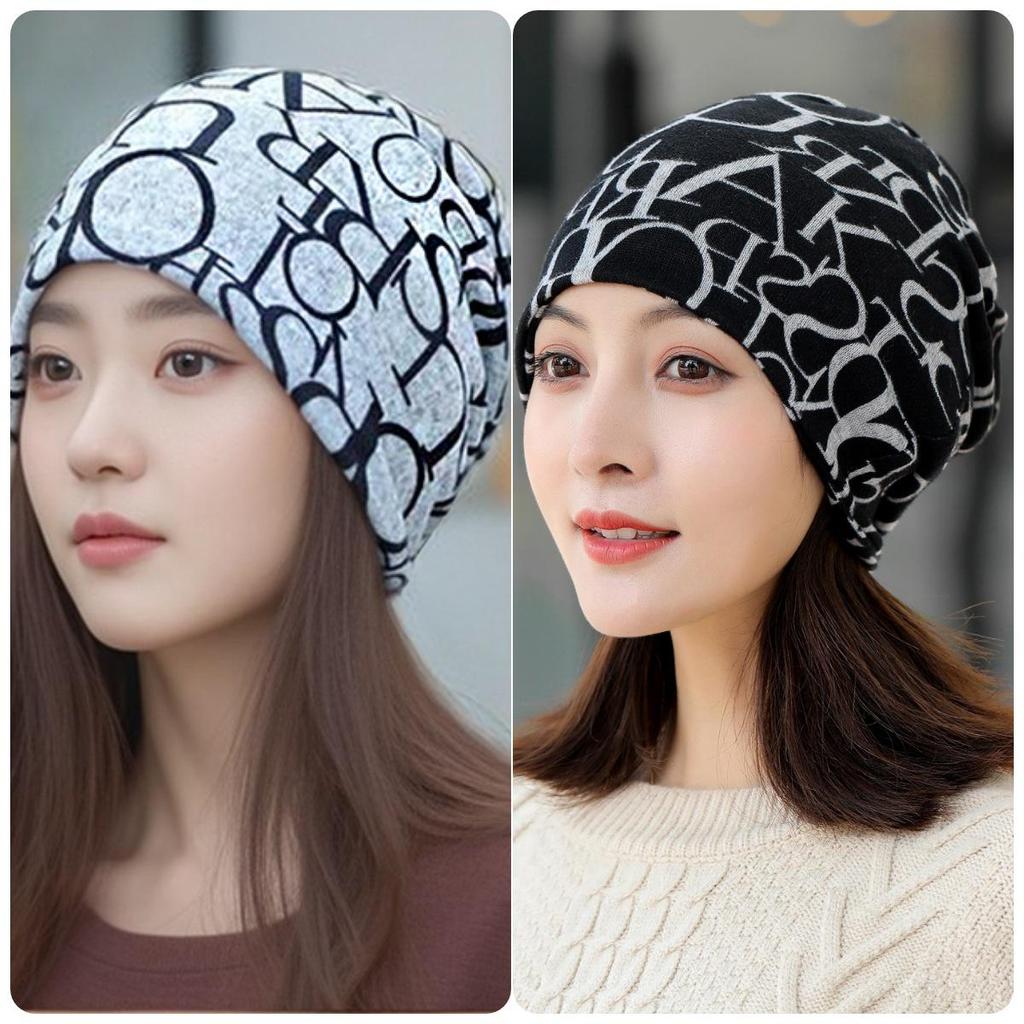 Vielseitige koreanische Damenhüte für Herbst/Winter: Kopftuch, Baotou, Pullover, Halstuch, Print, Flor und Ohrenschutz