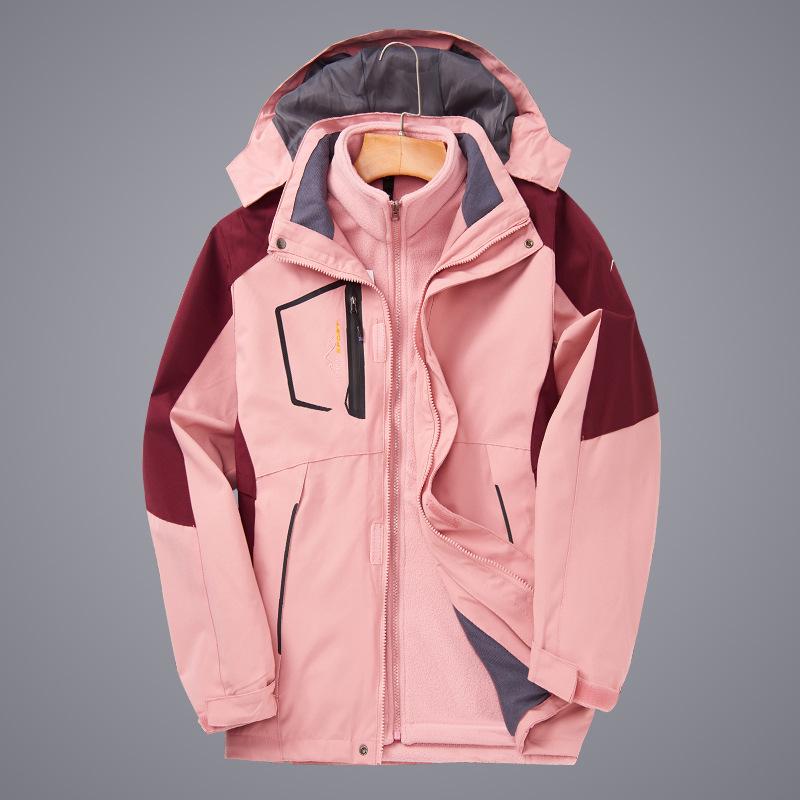 Unisex 3-in-1 Detachable Storm Jacket, Ideal for Cold Weather, Work, and Tibet Travel, Sizes L-8XL