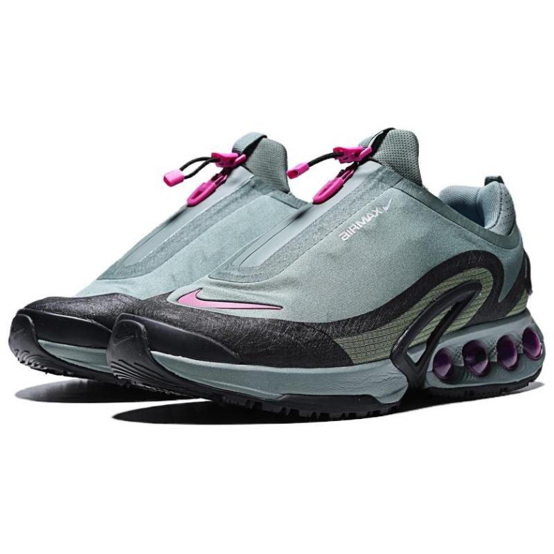 Nike Air Max DN Roam Mens Running Shoes Dark Green Pink HQ8605-300