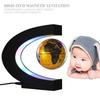 C-Shaped Magnetic Levitation Globe: Creative Desktop Decoration & Unique Festival Souvenir