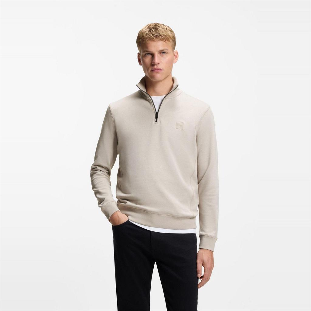 BOSS Mens Zetrust Fleece Sweatshirt