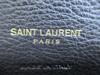 Authentic Saint Laurent YSL Tiny Monogram Black Grain Leather Flap Long Wallet #b150  Seller refurbished