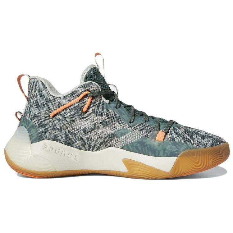 Adidas Harden Stepback 3 Tie-Dye - Zielony Oksyd Męskie Sneakersy Pomarańczowy Promień Off-White GZ7240