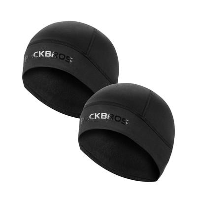 ROCKBROS Sonbahar ve Bisiklet için İçlik ve Kask İç Şapkası ve Büyük Boyutlar Kış, Polar Astarlı Şapka, Sıcak, Rüzgar Geçirmez, Hafif, Nefes Alabilir,
