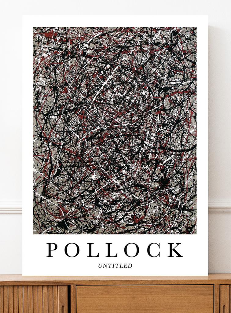 Plakat Jackson Pollock abstrakcja
