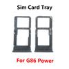 For Motorola Moto G86 Power Sim Card Slot Tray Holder Sim Card Reader Socket Replacement Parts